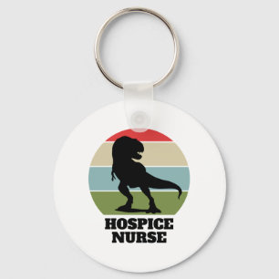 Hospice Nurse Dinosaur Schlüsselanhänger