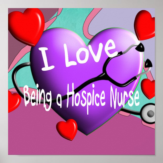 Hospice Nurse Poster (Vorne)