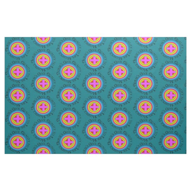 Hospice Nurse Stoff (Fat Quarter (45,7 x 55,9 cm))