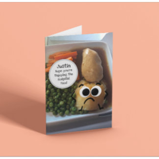 Hospital Food Funny individualisierbar bald wieder Karte