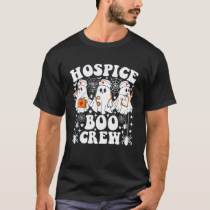 Hospiz Boo Crew Krankenschwester Lustiger Geist Ha T-Shirt