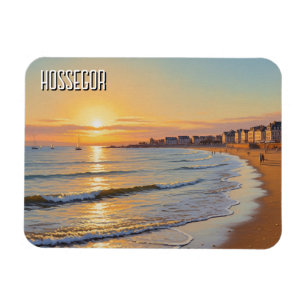 Hossegor France Sunset Beach Magnet