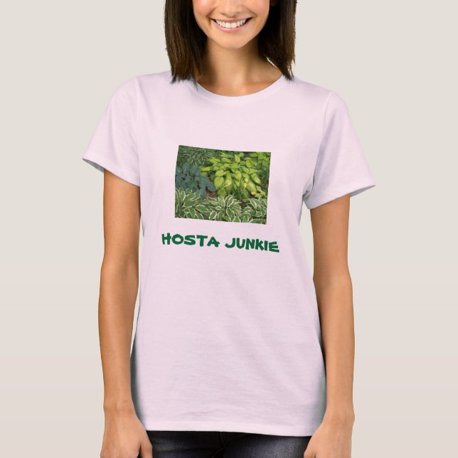 HOSTA JUNKIE T-Shirt (Vorderseite)