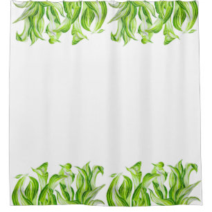 "Hosta with Mosta" auf einem Duschvorhang