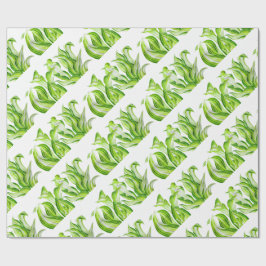 'Hosta with Mosta' auf einem Umschlagpapier Geschenkpapier