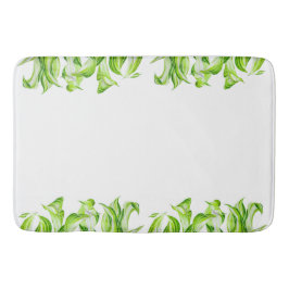 'Hosta with Mosta' auf einer Badematte