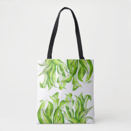 'Hosta with Mosta' auf einer Tote-Tasche Tasche