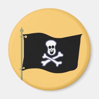Hoste die Piratenflagge! Magnet