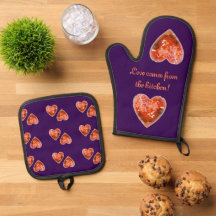 Hostess-Geschenk für Lila Rote Herzen