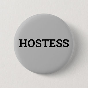 Hostess Minimalistisches Brautparty Geschenke Hoch Button
