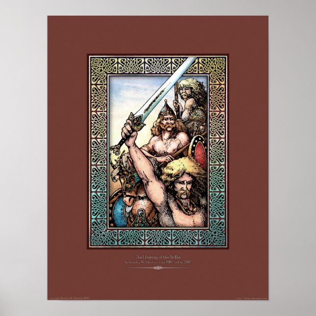 "Hosting of the Sidhe" Poster (14x18) (Vorne)