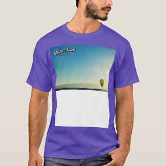 Hot-Air-Ballon mit weißem Sand 22 T-Shirt