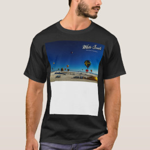 Hot-Air-Ballon mit weißem Sand - Invitation 8 T-Shirt