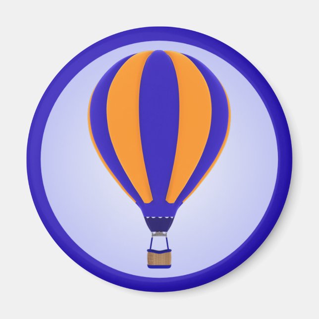 Hot Air Balloon Magnet (Vorne)