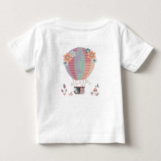 Hot air balloon ride T-Shirt (Rückseite)