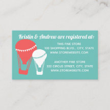 Hot Air Balloons Baby Showregister
