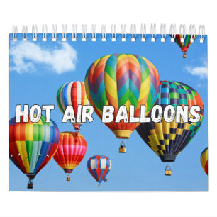 Hot Air Balloons Collection Wall Calendar Kalender
