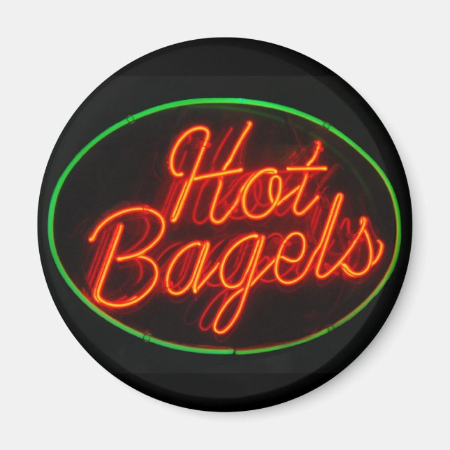 Hot Bagels Magnet (Vorne)
