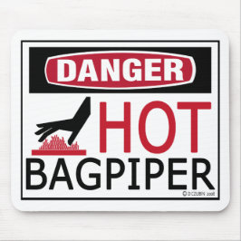 Hot Bagpiper Mousepad
