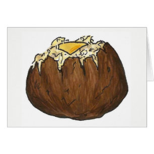 Hot Baked Potato mit Butter Picnic Food Feinschmec