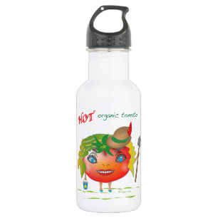Hot Bio Tomato Edelstahlflasche