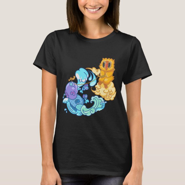 Hot Bird Der Fischer T-Shirt (Vorderseite)