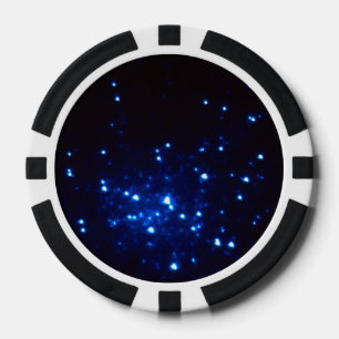 Hot Blue Stars im Kern des globalen Clusters M15 Pokerchips