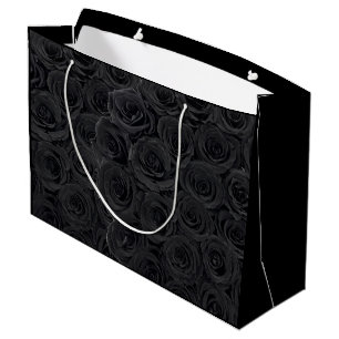 Hot Blume Black Rose Große Geschenktüte