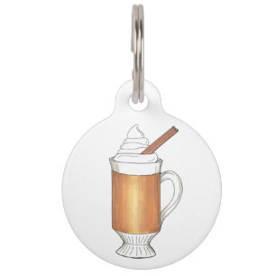 Hot Buttering Rum Whipped Cream Cinnamon Stick Tiernamensmarke