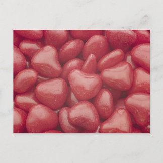 Hot Candy Hearts Postkarte