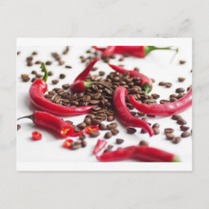 Hot Chili Café Postkarte
