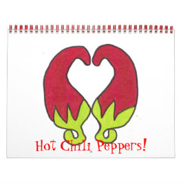 Hot Chili Paprikaschoten! Kalender