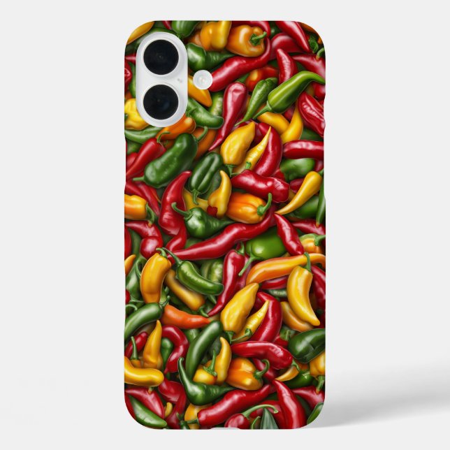 Hot Chili Pepper iPhone 16 Plus Hülle (Rückseite)