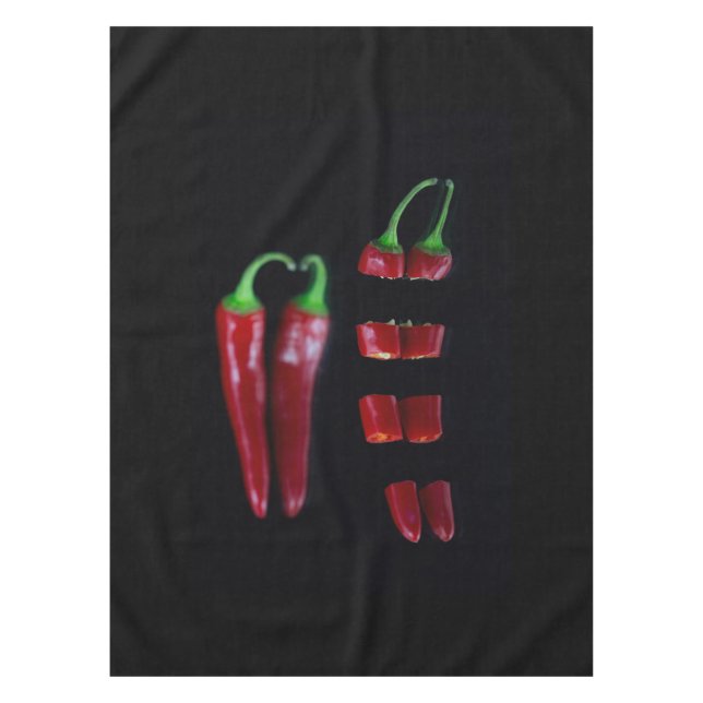 Hot Chili Tischdecke (Vorderseite)