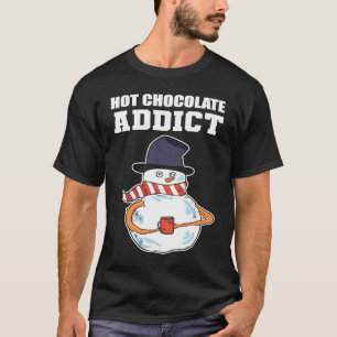 Hot Chocolate Addict Weihnachtsmann T-Shirt