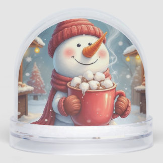 Hot Chocolate, Author Natasha Us Schneekugeln