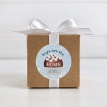 Hot Chocolate Bomb Boy Baby Shower Tag