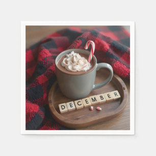 Hot Chocolate Dezember Serviette
