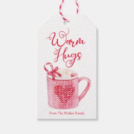 Hot Chocolate Label Weihnachtskalorien Geschenkanhänger
