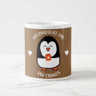 Hot Chocolate Pinguin Drinker Jumbo-Tasse