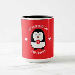 Hot Chocolate Pinguin Drinker Tasse