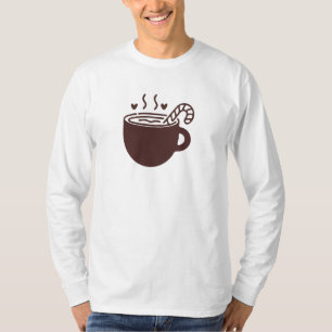 "Hot Chocolate Season" Gemütliches Weihnachtsdesig T-Shirt