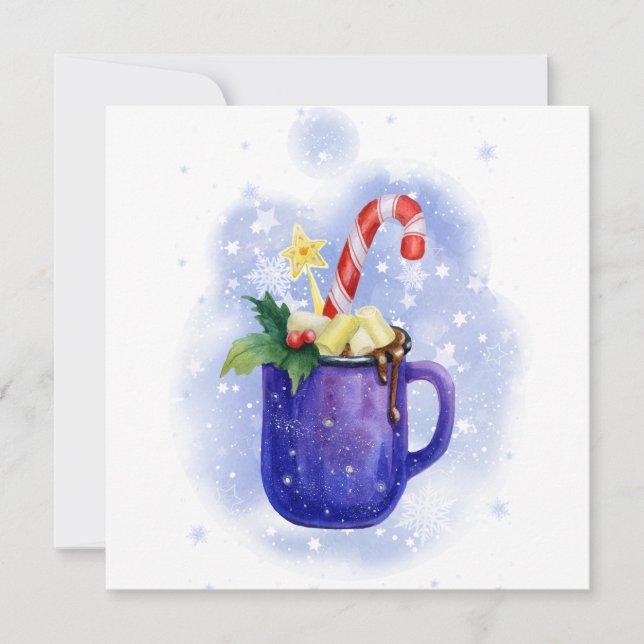 Hot Chocolate und Candy Cane Mag (Vorderseite)