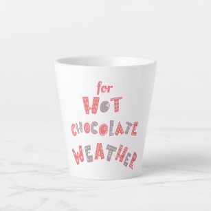 Hot Chocolate Winter  Milchtasse