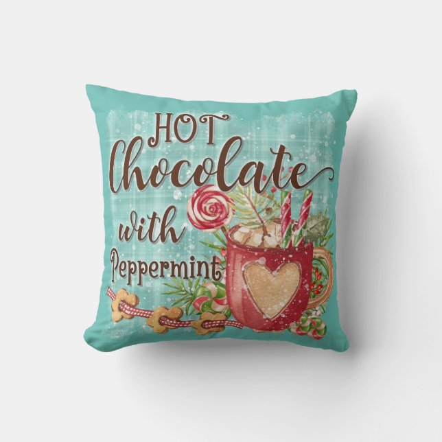 Hot Chocolate Wohngestaltung Kissen (Vorderseite)