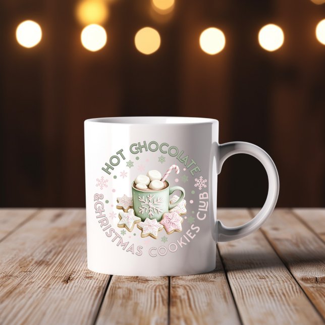 Hot Chocole und Christmas Cookies Club Tasse (Von Creator hochgeladen)