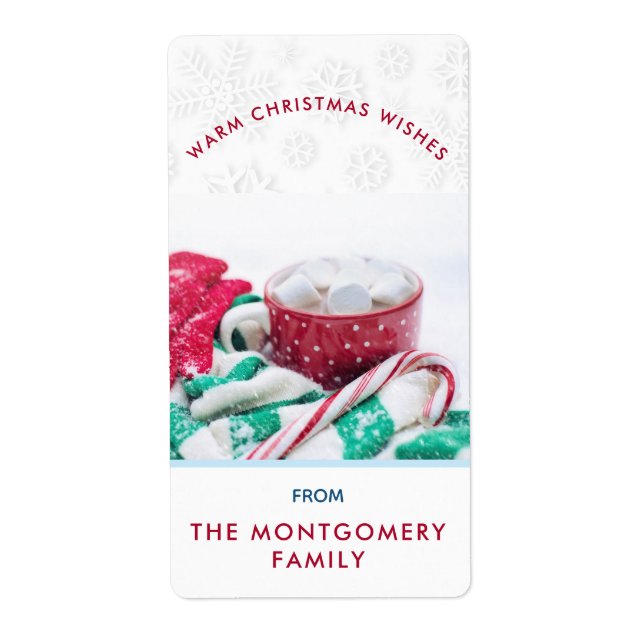 Hot Cocoa Marshmallows & Candy Cane Weihnachtsgesc (Vorne)