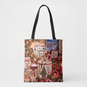 Hot-Cocoa-und-Weihnachtsfreude-Tasche Tasche