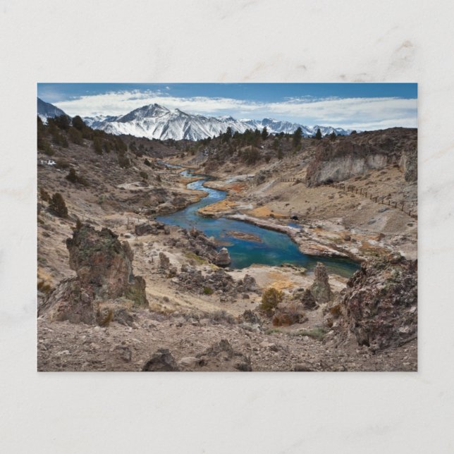 Hot Creek Gulch Postkarte (Vorderseite)