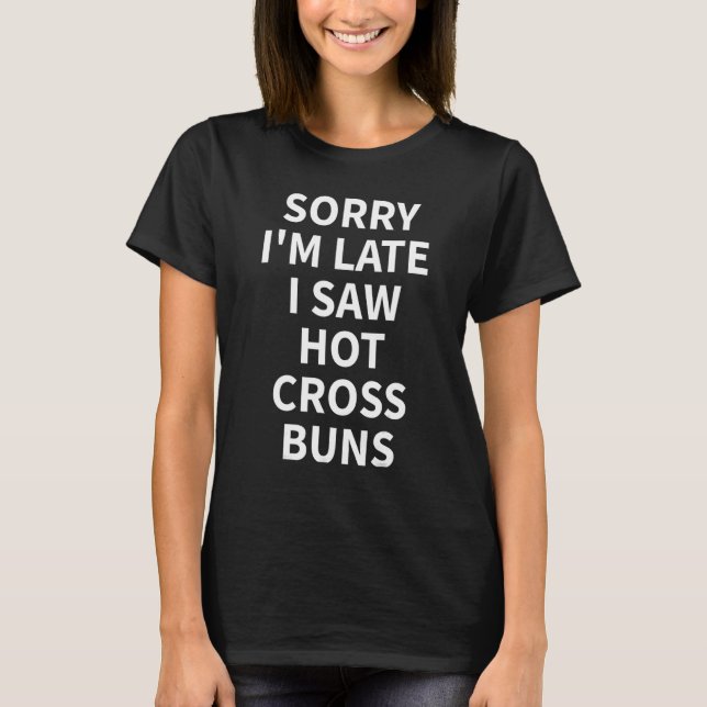 Hot Cross Bun Apparel    Bun  Design T-Shirt (Vorderseite)